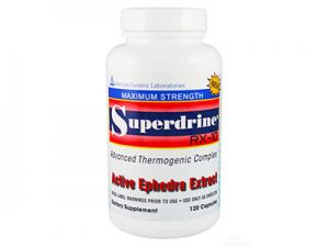 Superdrine RX 10 with Ephedra fat burner