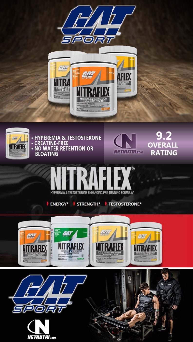 GAT nitraflex sale at Netnutri.com