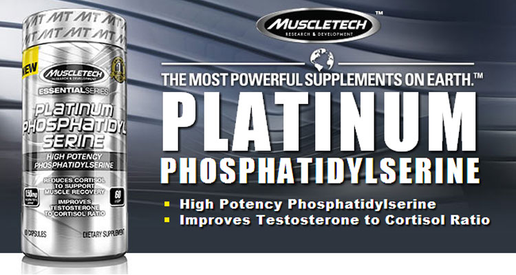 MuscleTech Platinum Phosphatidylserine 60 Capsules