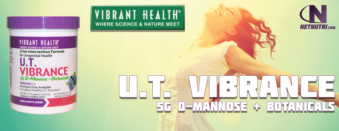 Vibrant Health U.T. Vibrance 5 g D-Mannose Botanicals Version 1.1