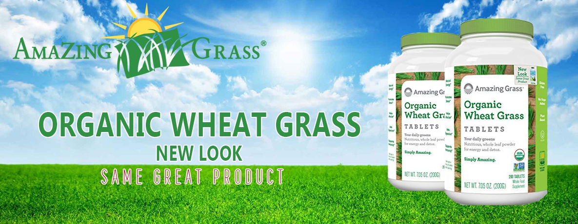 Amazing Grass Organic Wheat Grass 200 Tablets
