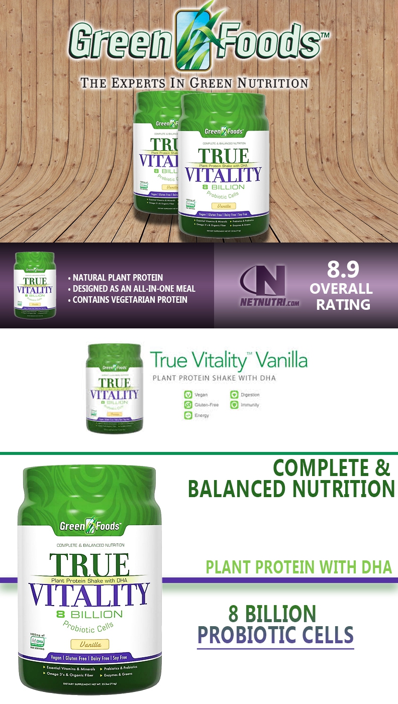 True Vitality sale at netnutri.com