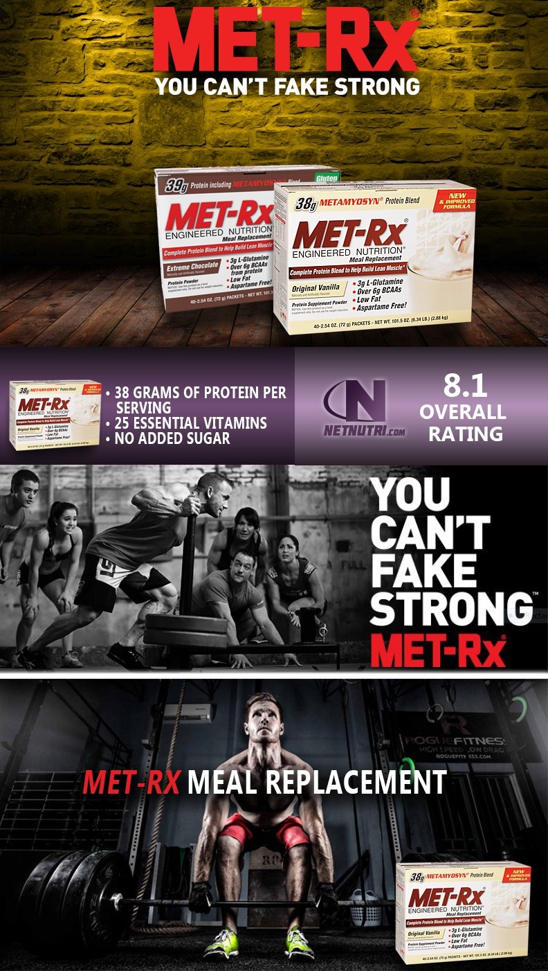 Met-RX Original Meal Replacement Sale at Netnutri.com