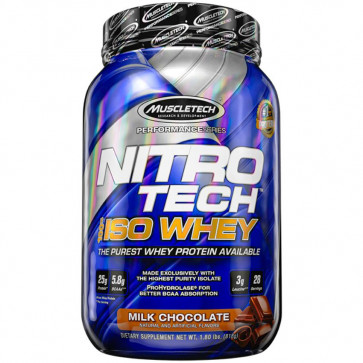 MuscleTech Nitro Tech Iso Whey Milk Chocolate