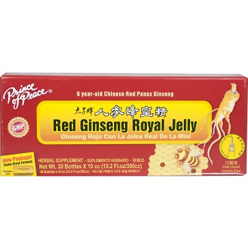 Prince of Peace Red Ginseng Royal Jelly Oral Liquid 30 Bottles