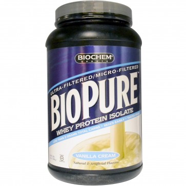 Biochem BioPure Powder, Vanilla Cream, 2-Pound
