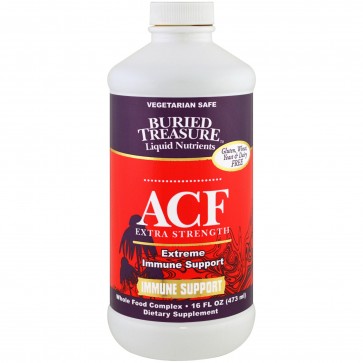 Buried Treasure Liquid Nutrients ACF Extra Strength Immune Support 16 fl oz