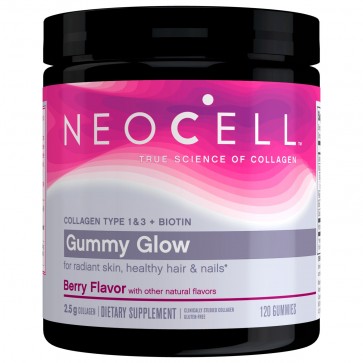 NeoCell Gummy Glow Collagen + Biotin 120 Gummies