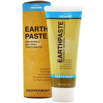 Redmond Trading Company Earthpaste Toothpaste Peppermint 4 oz