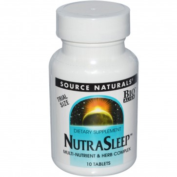 Source Naturals Nutra Sleep 10 Tablets