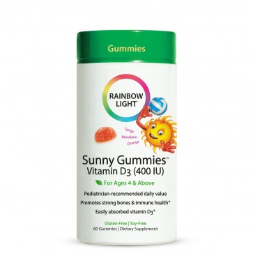 Rainbow Light Sunny Gummies Vitamin D3 400 IU