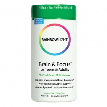 Rainbow Light Brain & Focus Multi For Teens & Adults 90 Tab