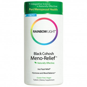 Rainbow Light Naturally Effective Black Cohosh Meno-Relief 60 Tablets