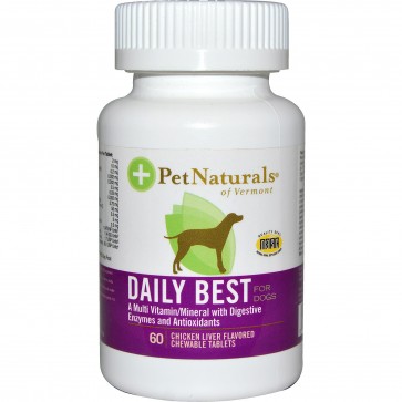Pet Naturals Daily Dogs 60 Chew Tabs