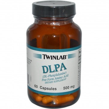 TwinLab DLPA 500 mg 60 Capsules