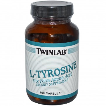 TwinLab L-Tyrosine 500 mg 100 Capsules