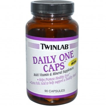 Twinlab Daily One Caps Without Iron 90 Capsules
