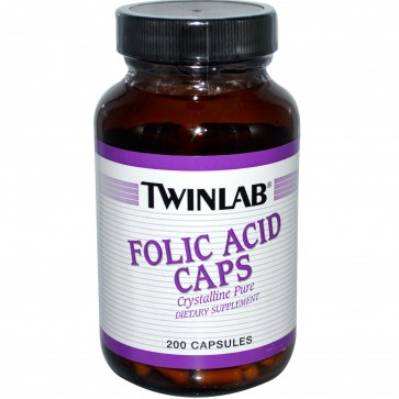 Twinlab Folic Acid CAPS 800 mcg 200 Capsules