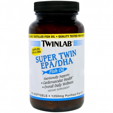 Twinlab Super Twin EPA and DHA 1250mg 100 Softgels
