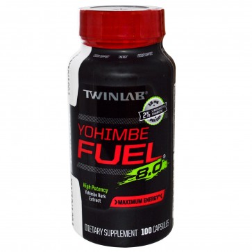 Twinlab Yohimbe Fuel 8.0 100 Capsules