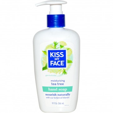 Kiss My Face Moisturizing Hand Soap Tea Tree 9 fl oz (266 ml)