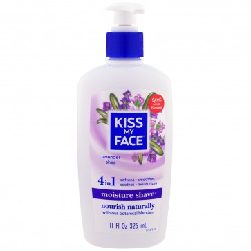 Kiss My Face Moisture Shave Lavender and Shea 11 oz