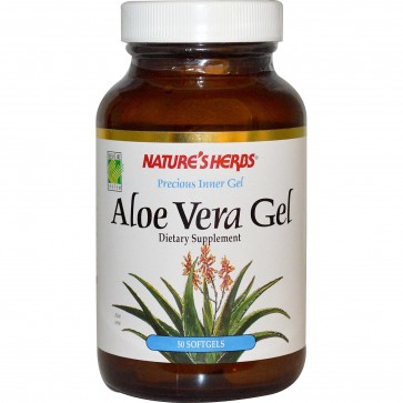Nature's Herbs Aloe Vera Gel 50 Capsules