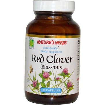 Red Clover Blossoms 100 caps by Nature's Herbs