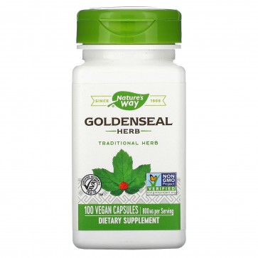 Nature's Way Goldenseal Herb 100 Capsules