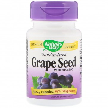 Nature's Way Grape Seed Standardized 30 Capsules