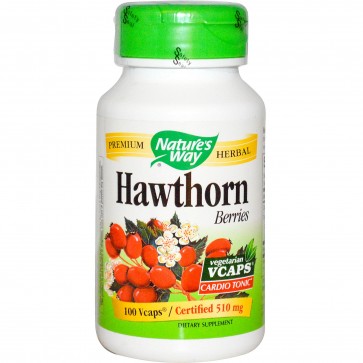 Nature's Way Hawthorn Berries 100 Vegetarian Capsules