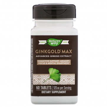 Nature's Way Ginkgold Max 120 mg 60 Tablets