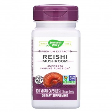 Nature's Way Reishi 376 mg 100 Capsules