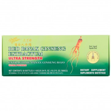 Prince of Peace Red Panax Ginseng Extractum Ultra Strength 30 Bottles 0.34 fl oz (10 cc)