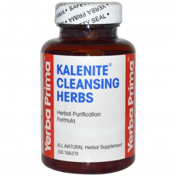Yerba Prima Kalenite Cleansing Herbs 100 Tablets