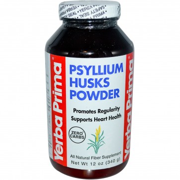 Yerba Prima Psyllium Husks 12 oz Powder