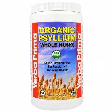 Yerba Prima Organic Psyllium Whole Husks 12 oz