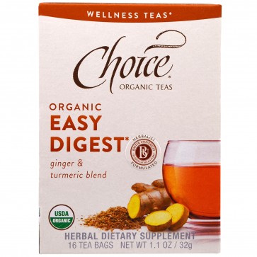 Choice Organic Easy Digest 16 Tea Bags