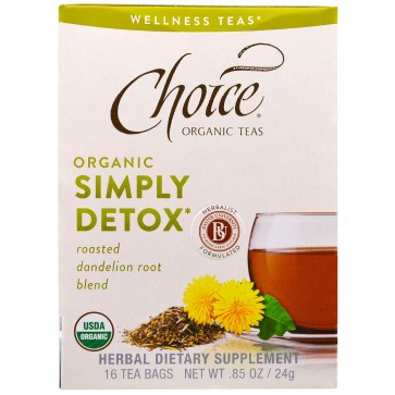 Choice Organic Organic Simply Detox 16 Tea Bags