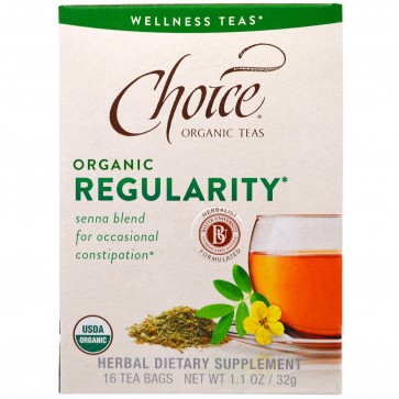 Choice Organic Teas Regularity 16 Tea Bags