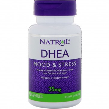 Natrol, DHEA, 25 mg, 90 Capsules