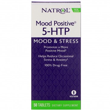 Natrol Mood Positive 5-HTP 50 Tablets