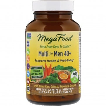 MegaFood Multi for Men 40+ 60 Tablets