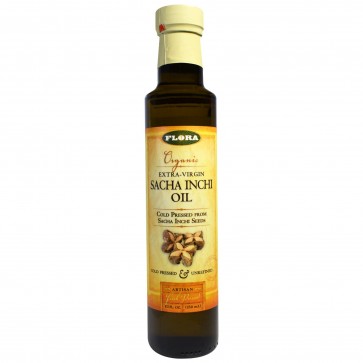Flora Organic Extra-Virgin Sacha Inchi Oil 8.5 fl oz (250 ml)