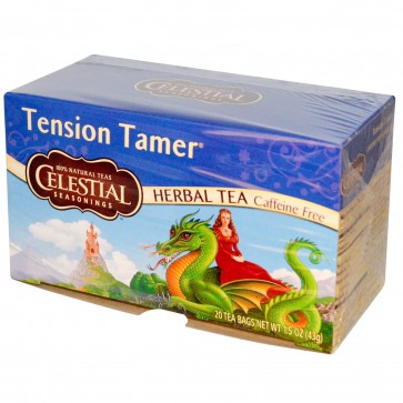 Tension Tamer 20 bags by Celestial Seasonings | Herbal Tea Caffeine Free