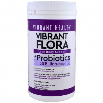 Vibrant Health Vibrant Flora Probiotics 50 Billion 343g