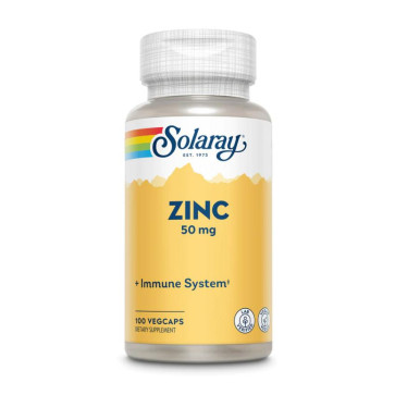 Solaray Zinc 50 mg 100 VegCaps