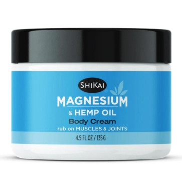 Shikai Magnesium Body Cream 4.5 oz Cream