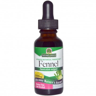 Nature´s Answer Fennel Seed Organic Alcohol Extract 1 fl oz