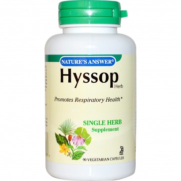 Nature's Answer Hyssop 90 Capsules